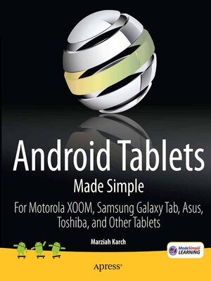 cover image of Android Tablets Made Simple